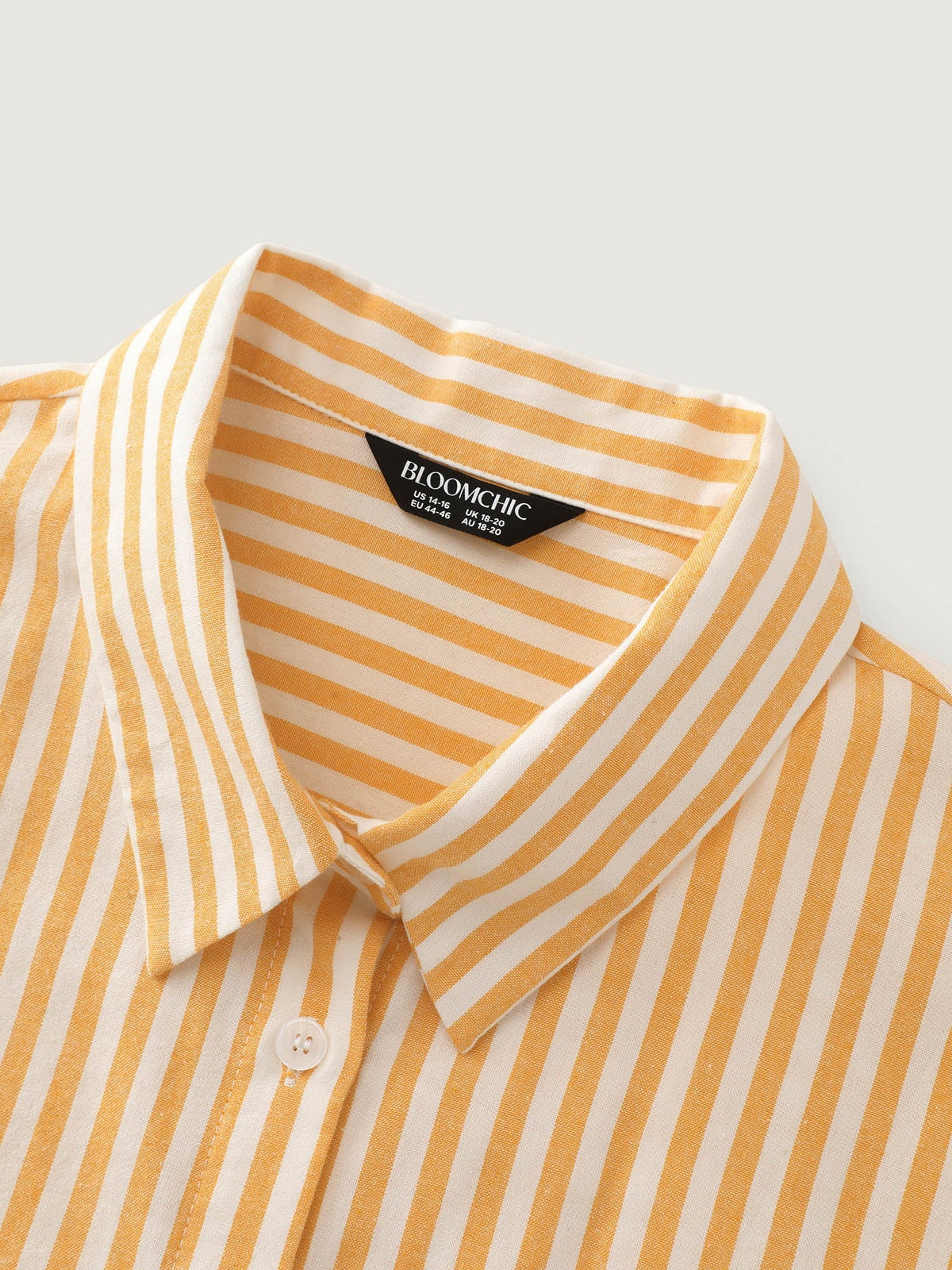 Cotton Button-Down Long Shirt