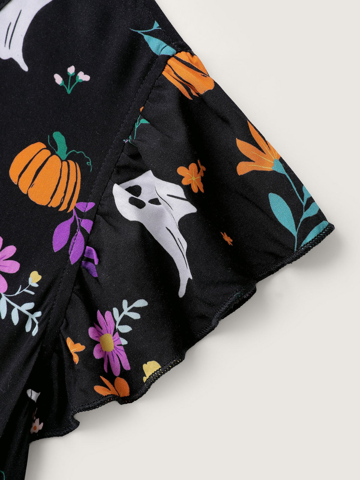 Ghost Party Rayon Pockets Mini Dress