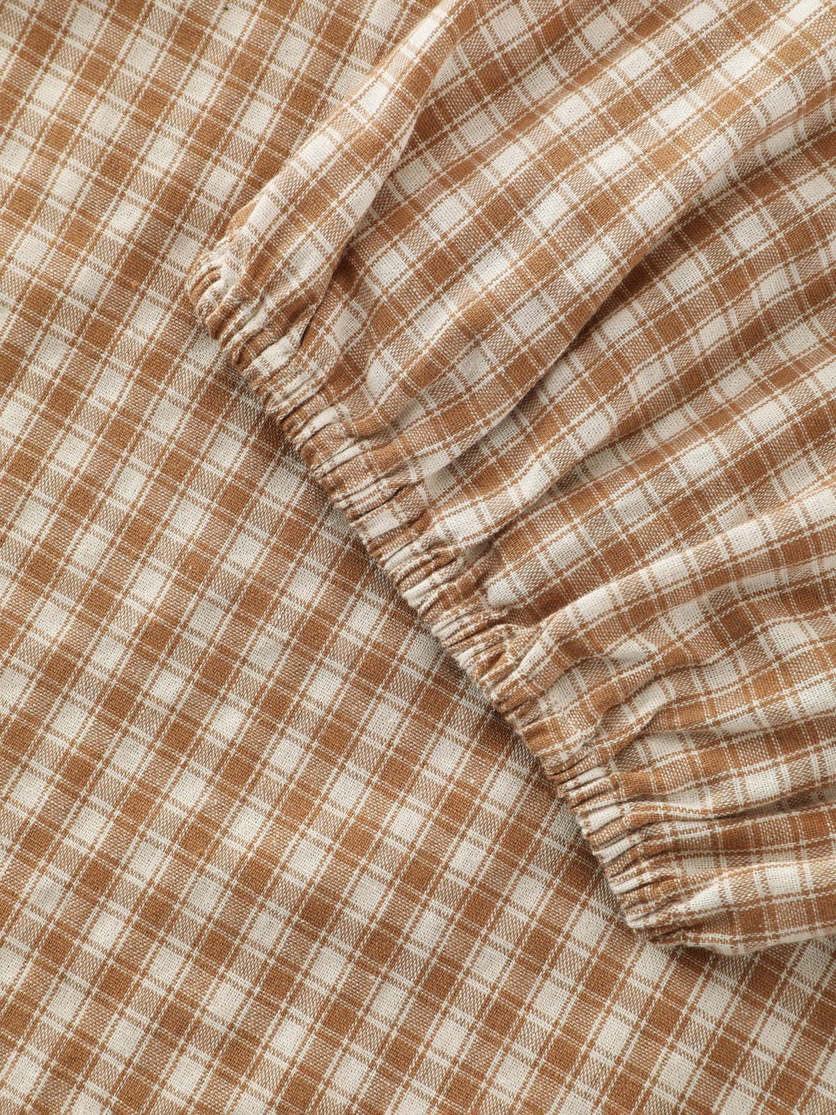 Cotton Square Neck Lace Ruffle Patchwork Blouse