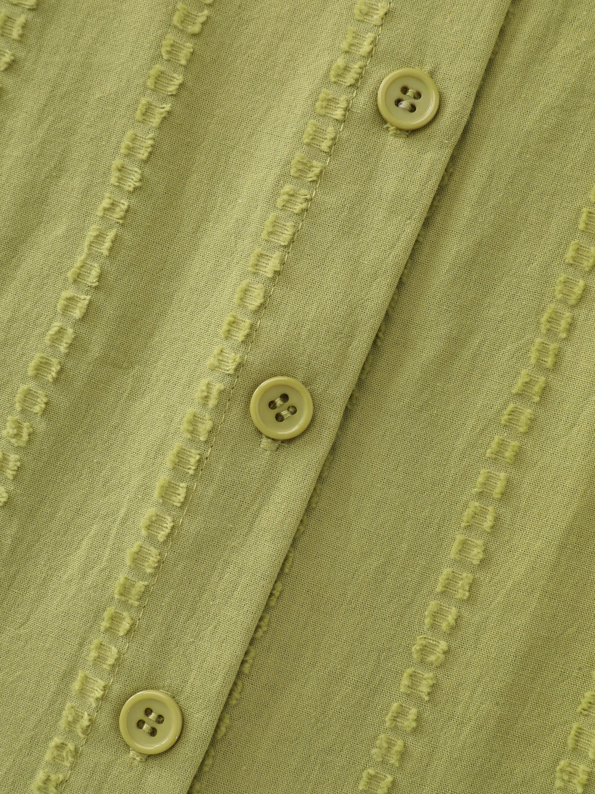 Cotton Textured Stripe Button Down Shirt