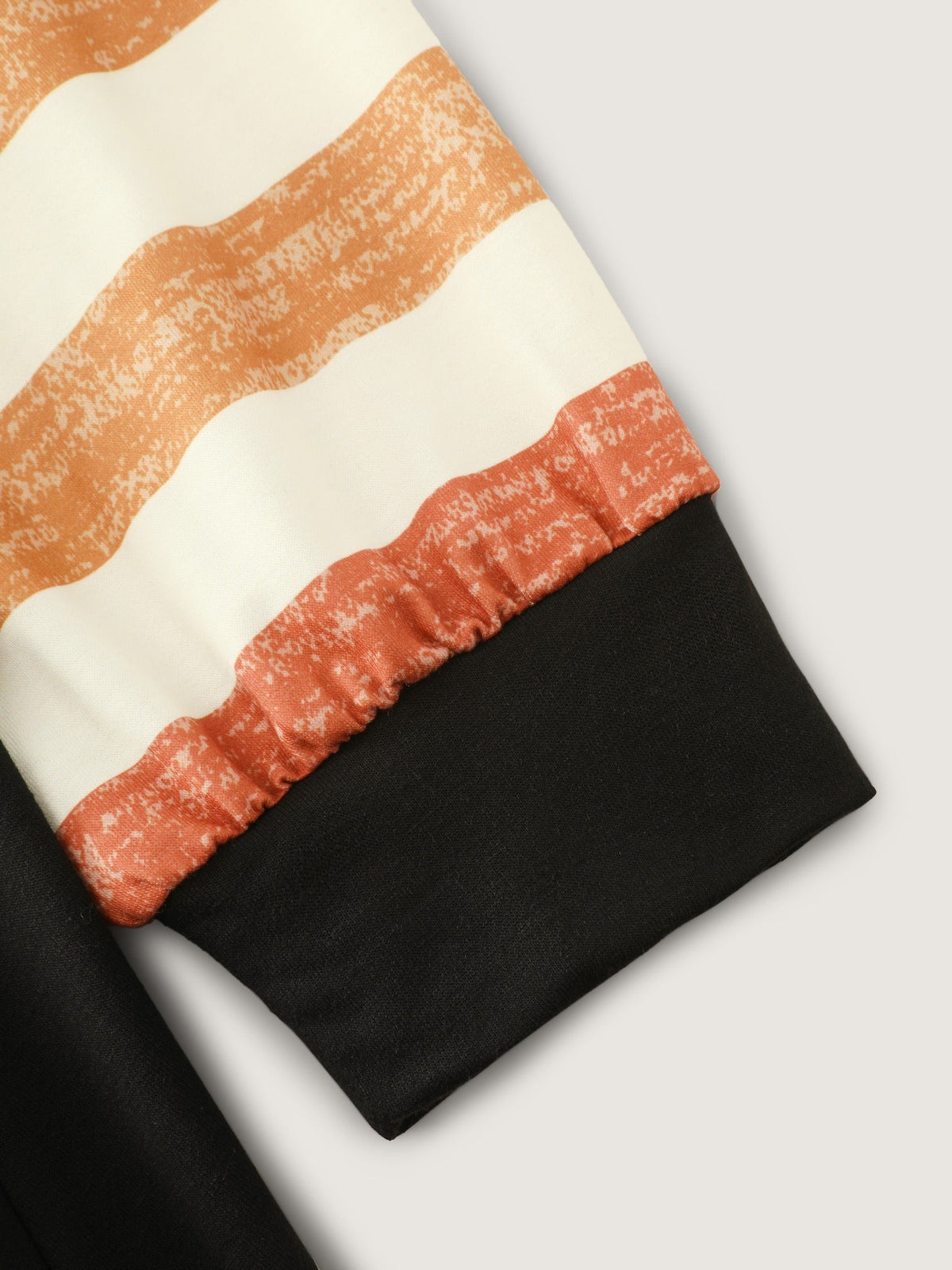 Supersoft Color Block Stripe Raglan Sleeve Midi Dress