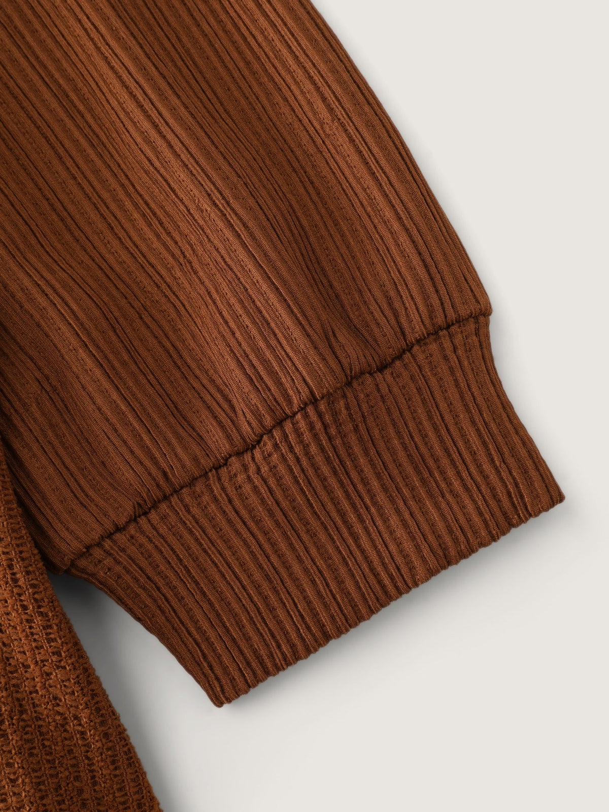 Textured Ruffle Hem Midi Dress