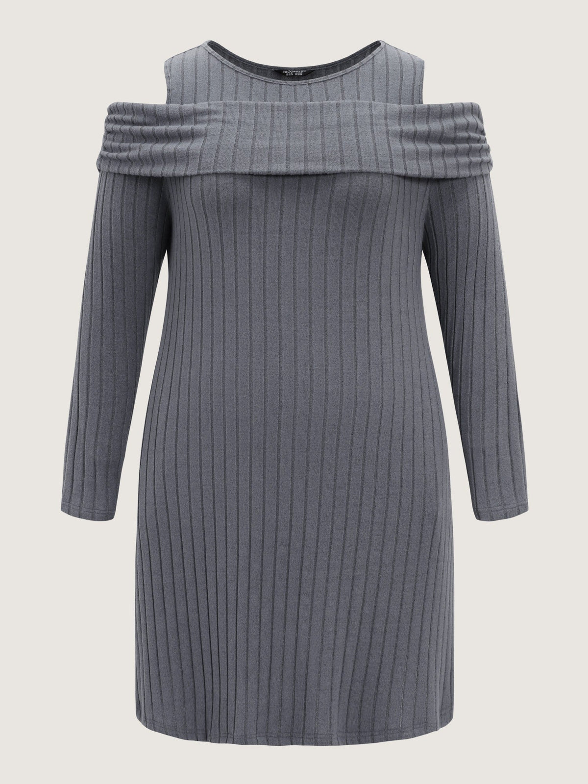 Supersoft Cold Shoulder Pocket Mini Dress