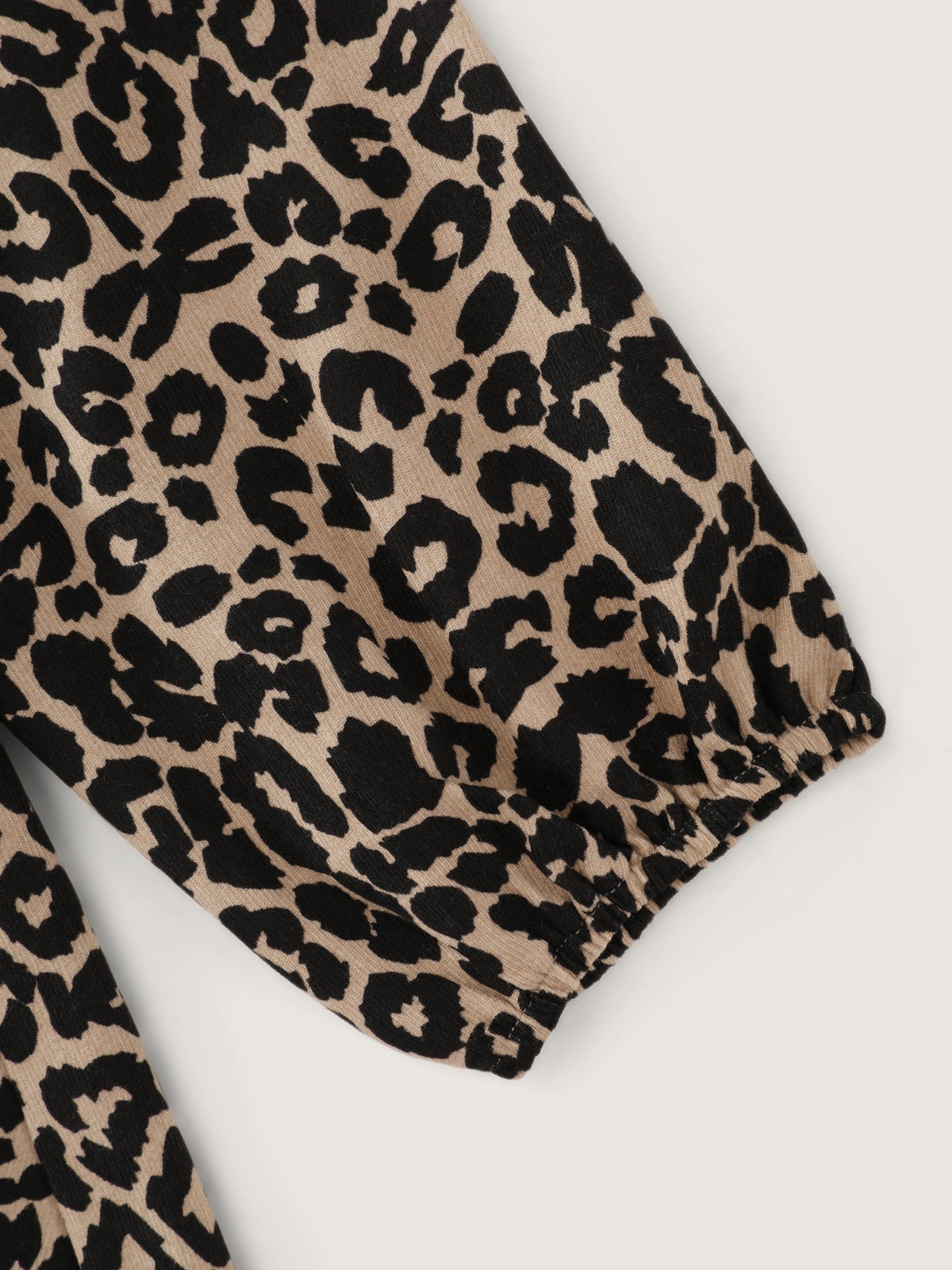 Leopard Print V Neck Maxi Dress