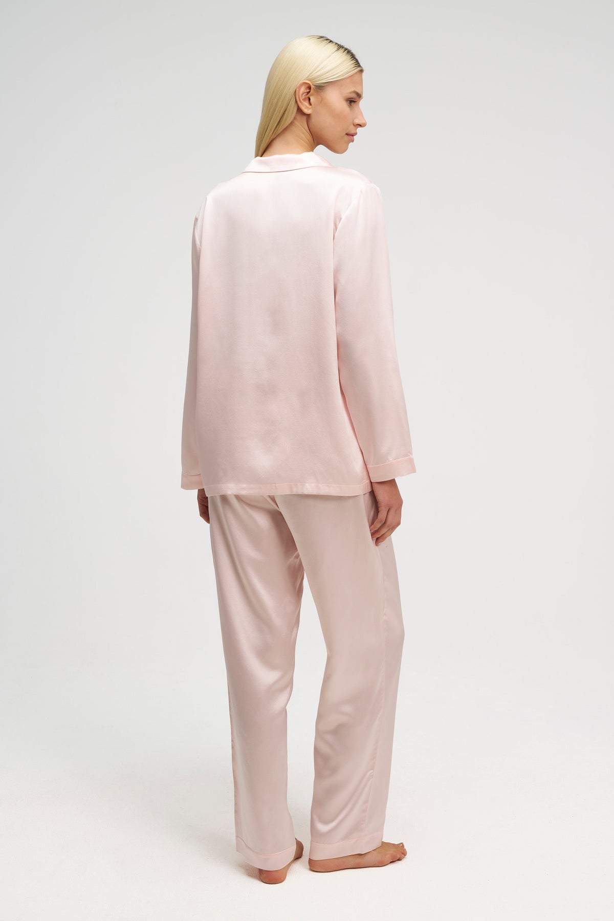 Long Premium Silk PJ Set