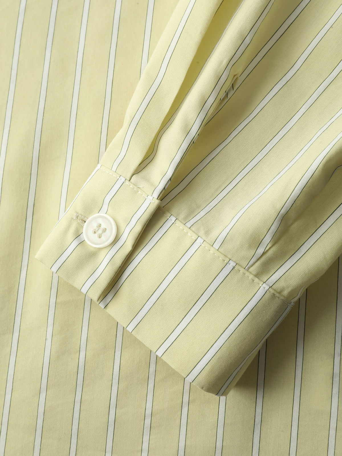 Stripe Button-Down Pocket Blouse