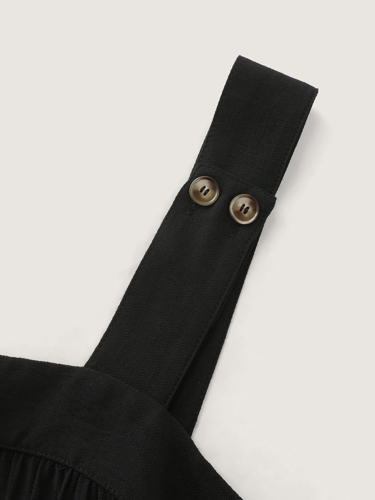 Square Neck Backless Drawstring Midi Dress