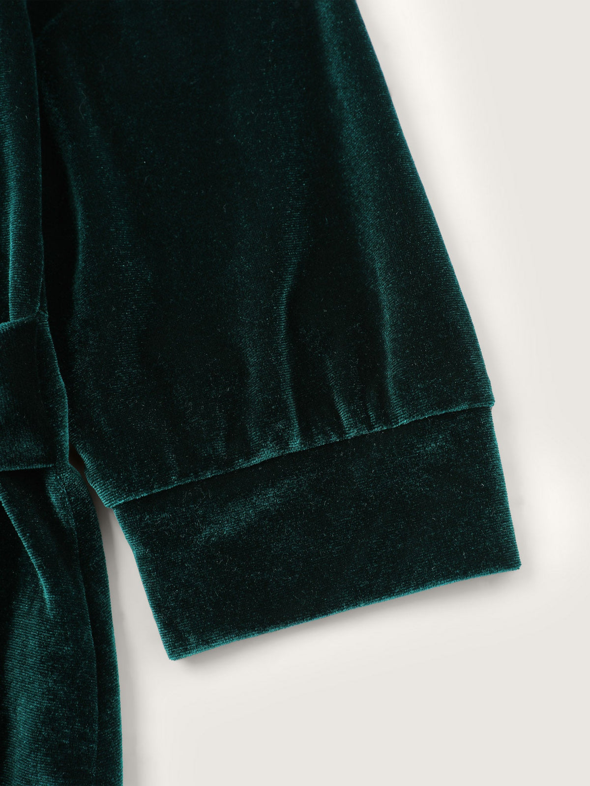 Cheerful Velvet Wrap Tie Blouse