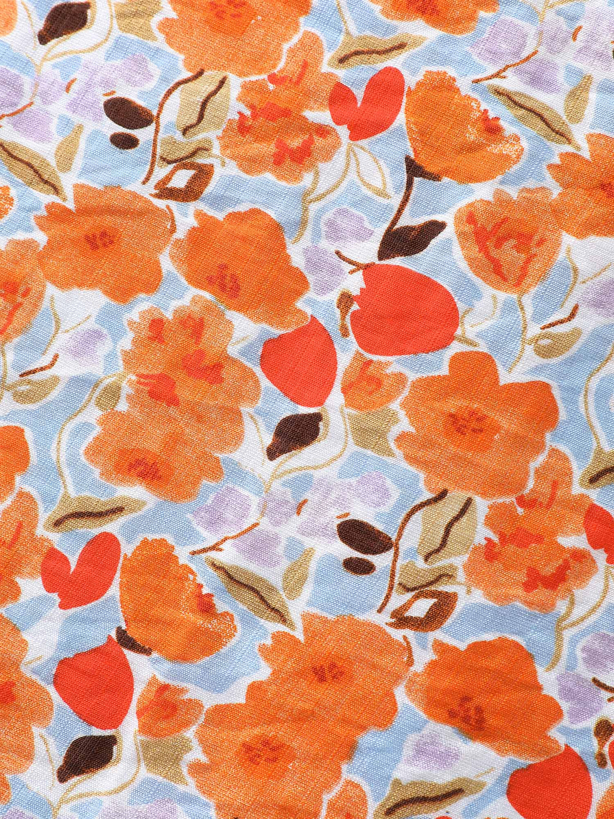 In Full Bloom Mock Neck Shirt