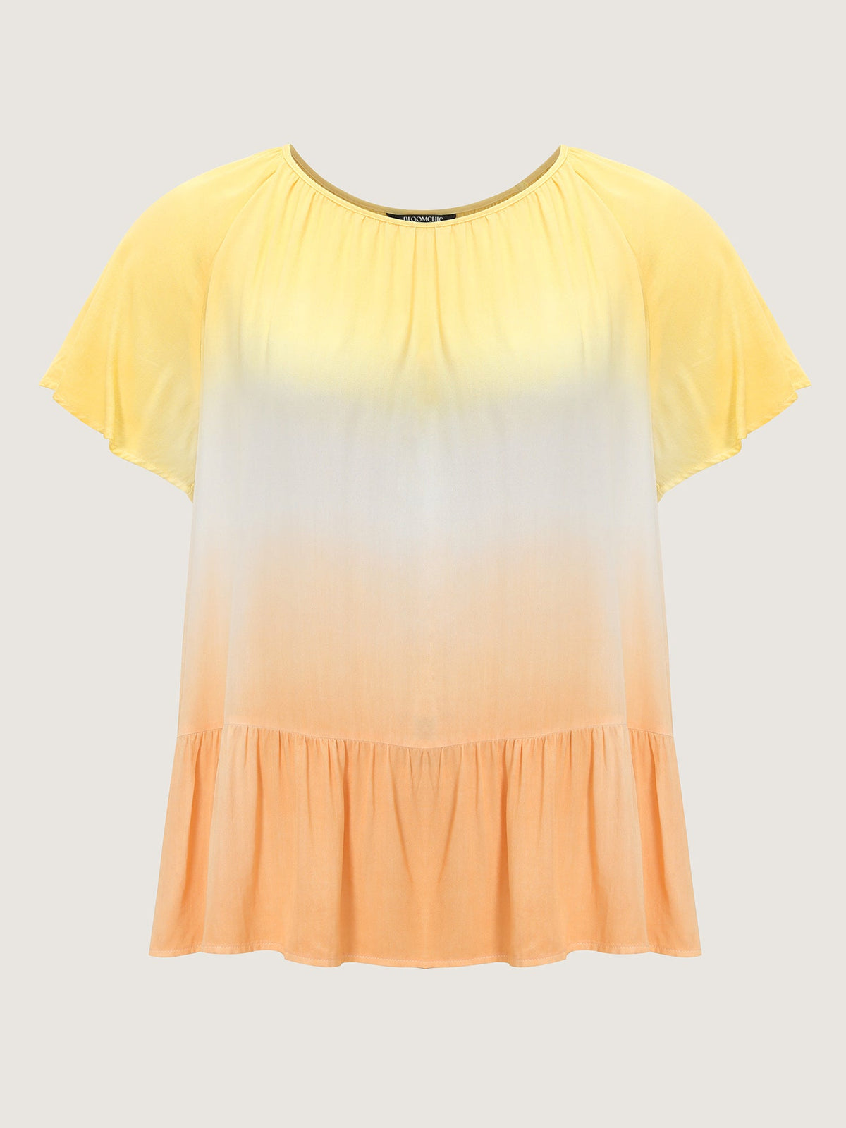 Supersoft Color Gradient Relaxed-Fit Top