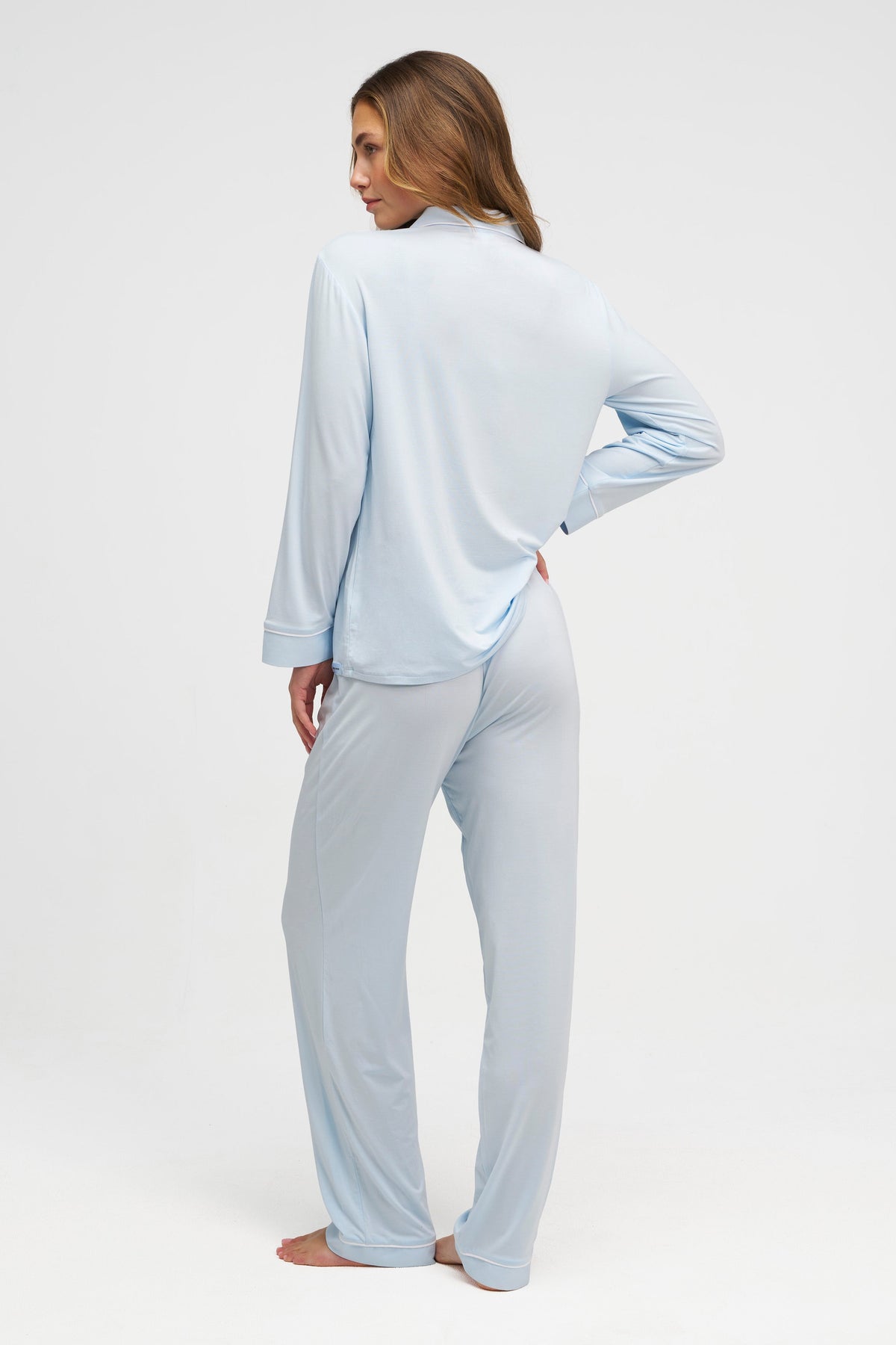 Long Tencel PJ Set