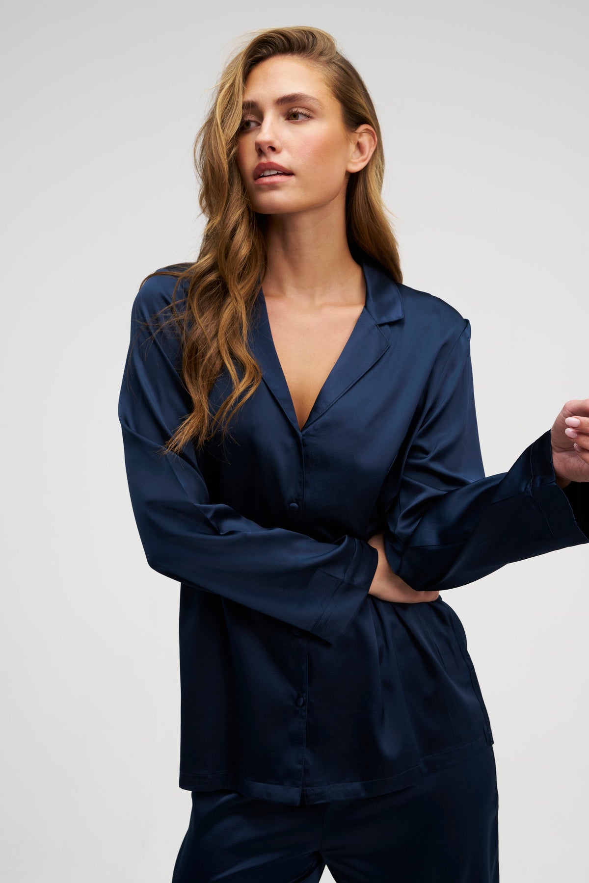 Long Premium Silk PJ Set