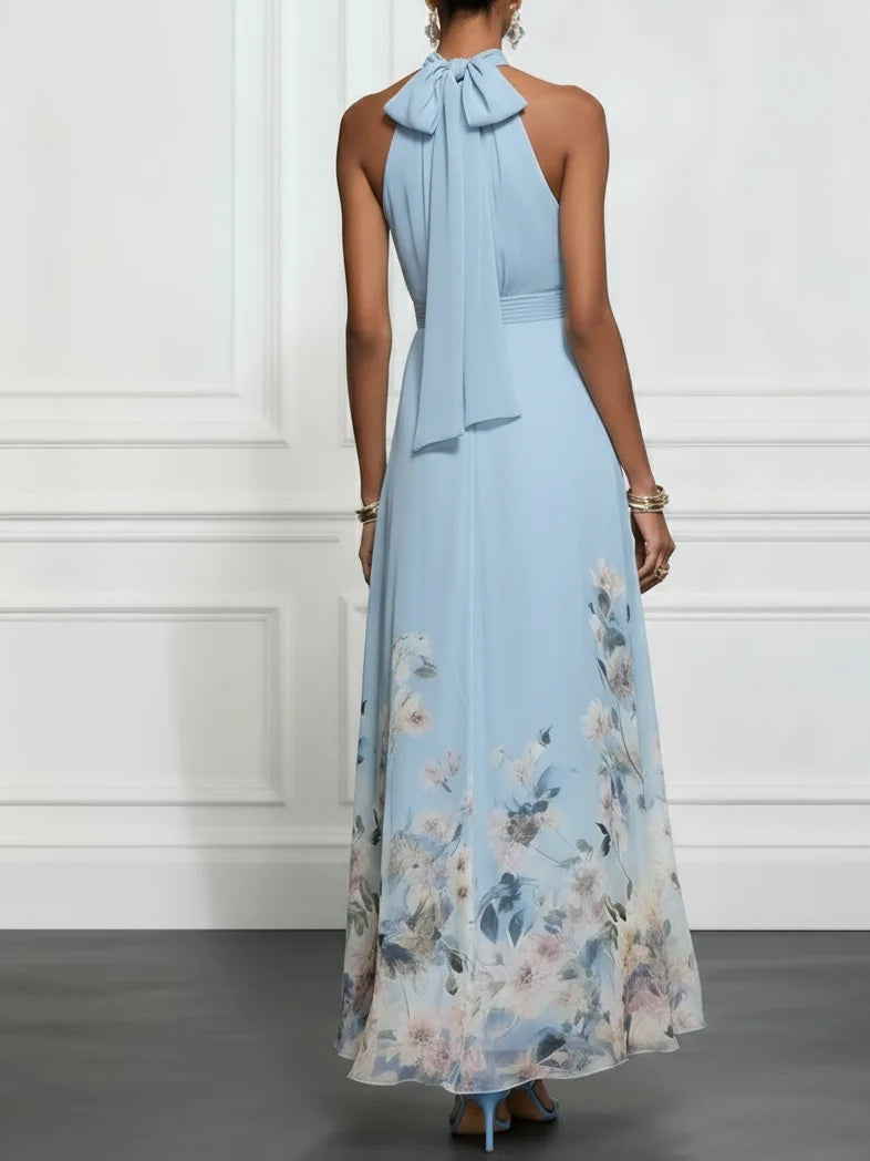 Kali Elegant Floral Maxi Dress