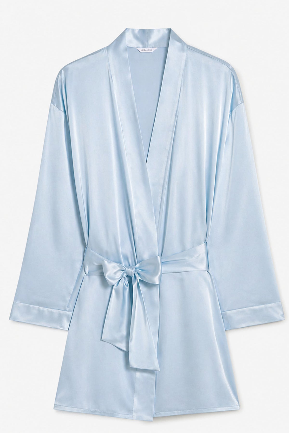 Short Silk Gown